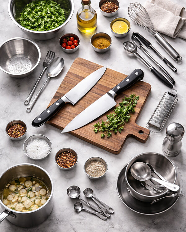 Mentalità e metodo da cucina professionale